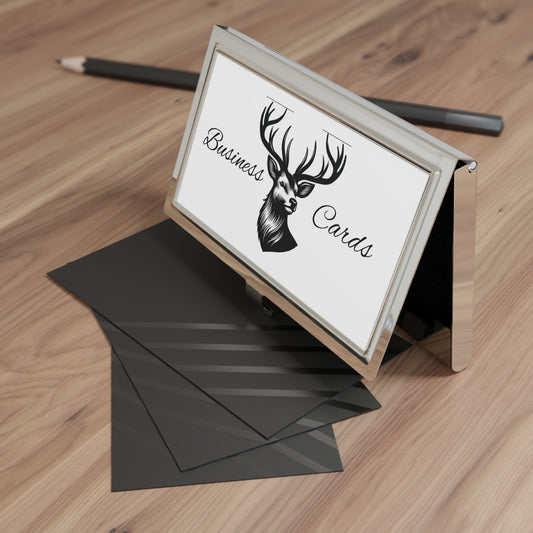 Crest Business Card Holder