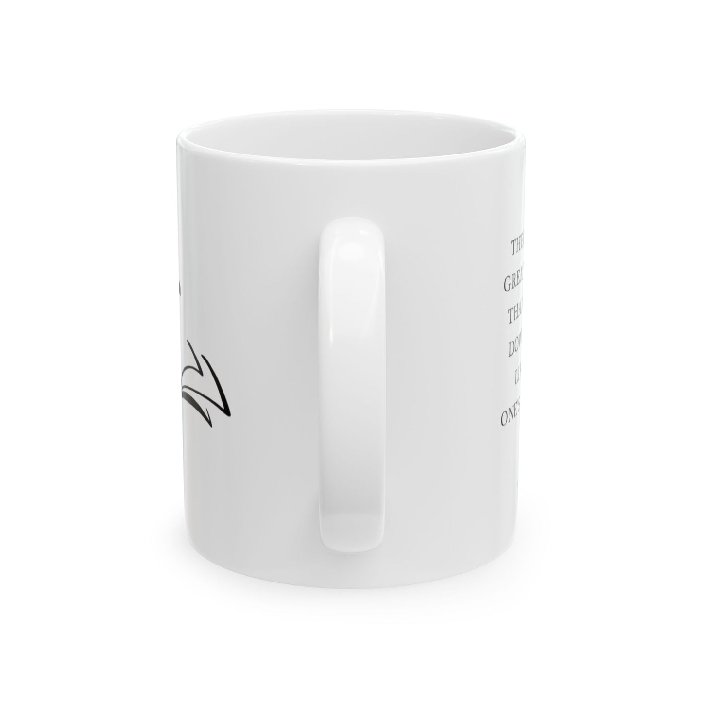 Inspirational Quote Ceramic Mug — Poem Coffee Cup (11oz & 15oz)