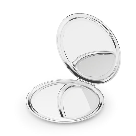 Compact Travel Mirror — Classic Cross Religious Pocket Mirror