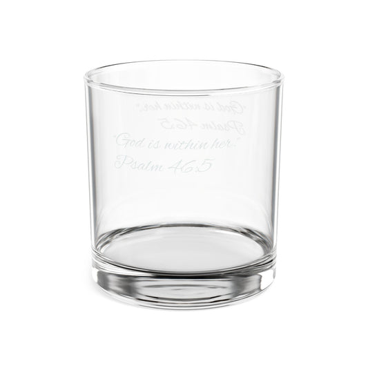 Engraved 10.5 oz Whiskey Glass — Personalized Classic Rocks Tumbler