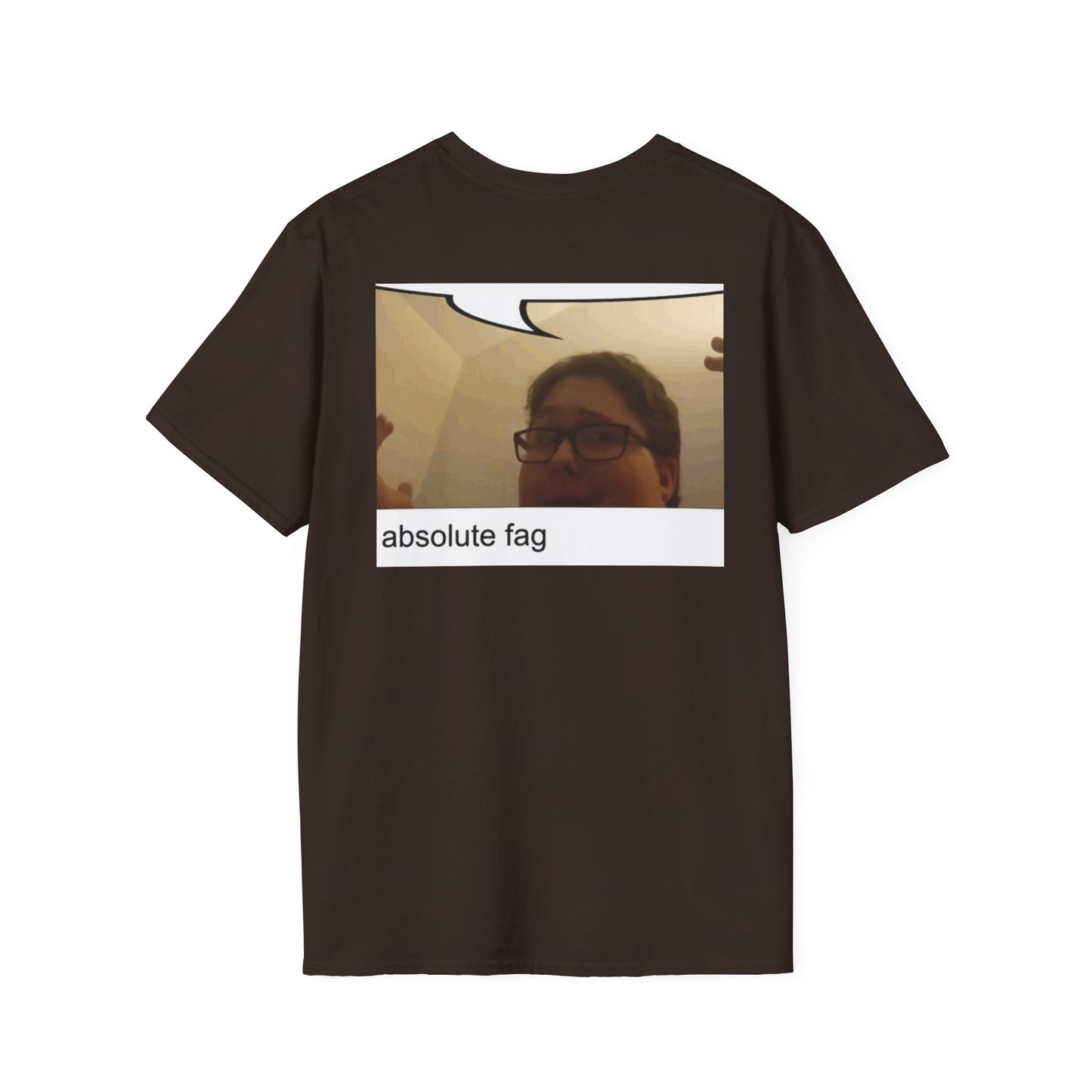 Pocket Meme T‑Shirt — Funny Face Chest Print