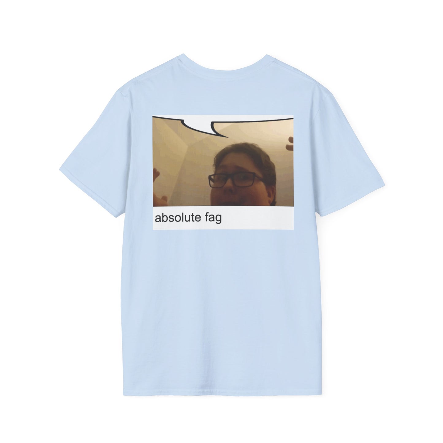 Pocket Meme T‑Shirt — Funny Face Chest Print