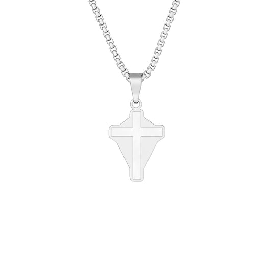 Cross Pendant Necklace — Personalized Memorial or Gift Jewelry