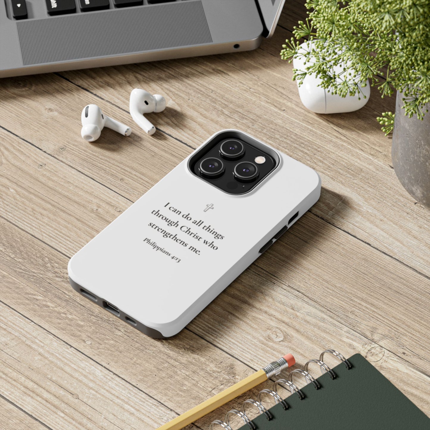 Christian Quote Phone Case — Faith-Inspired Protective Phone Case