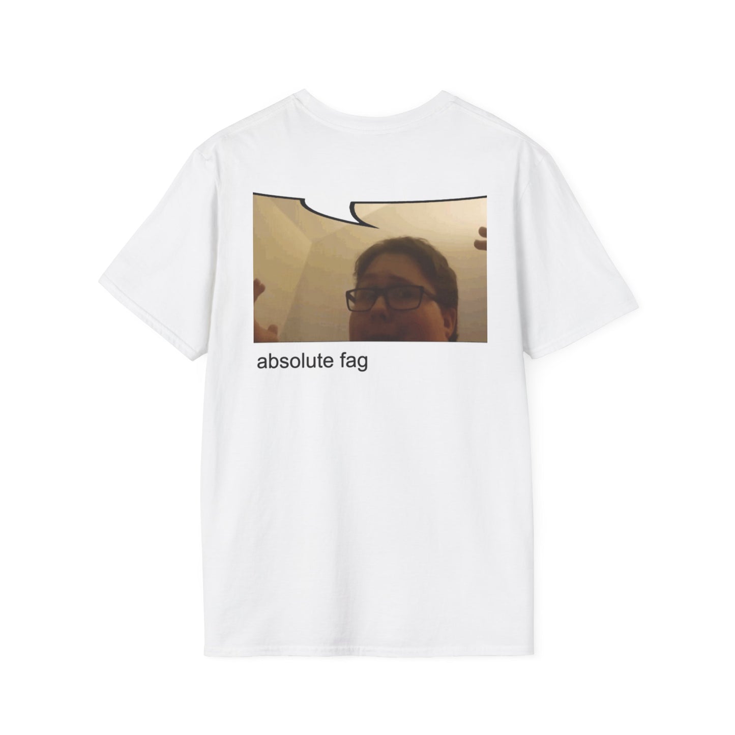 Pocket Meme T‑Shirt — Funny Face Chest Print