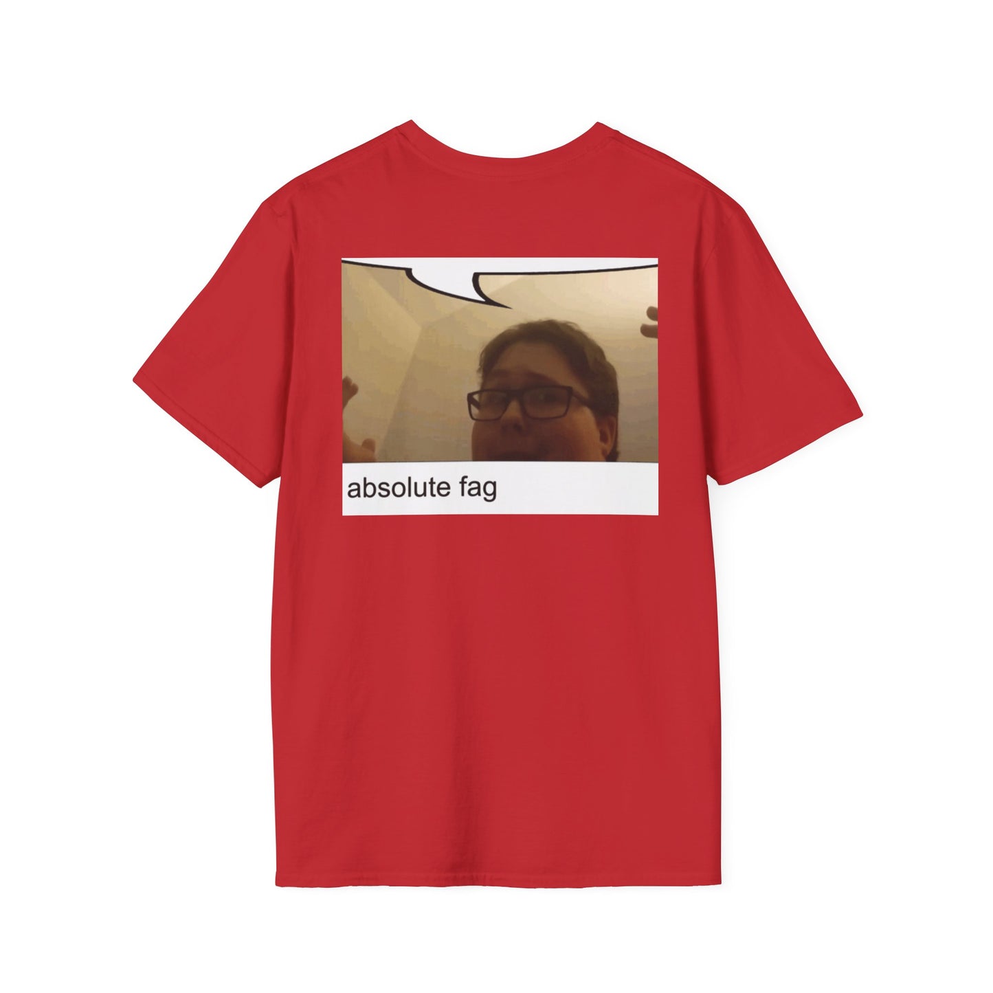 Pocket Meme T‑Shirt — Funny Face Chest Print