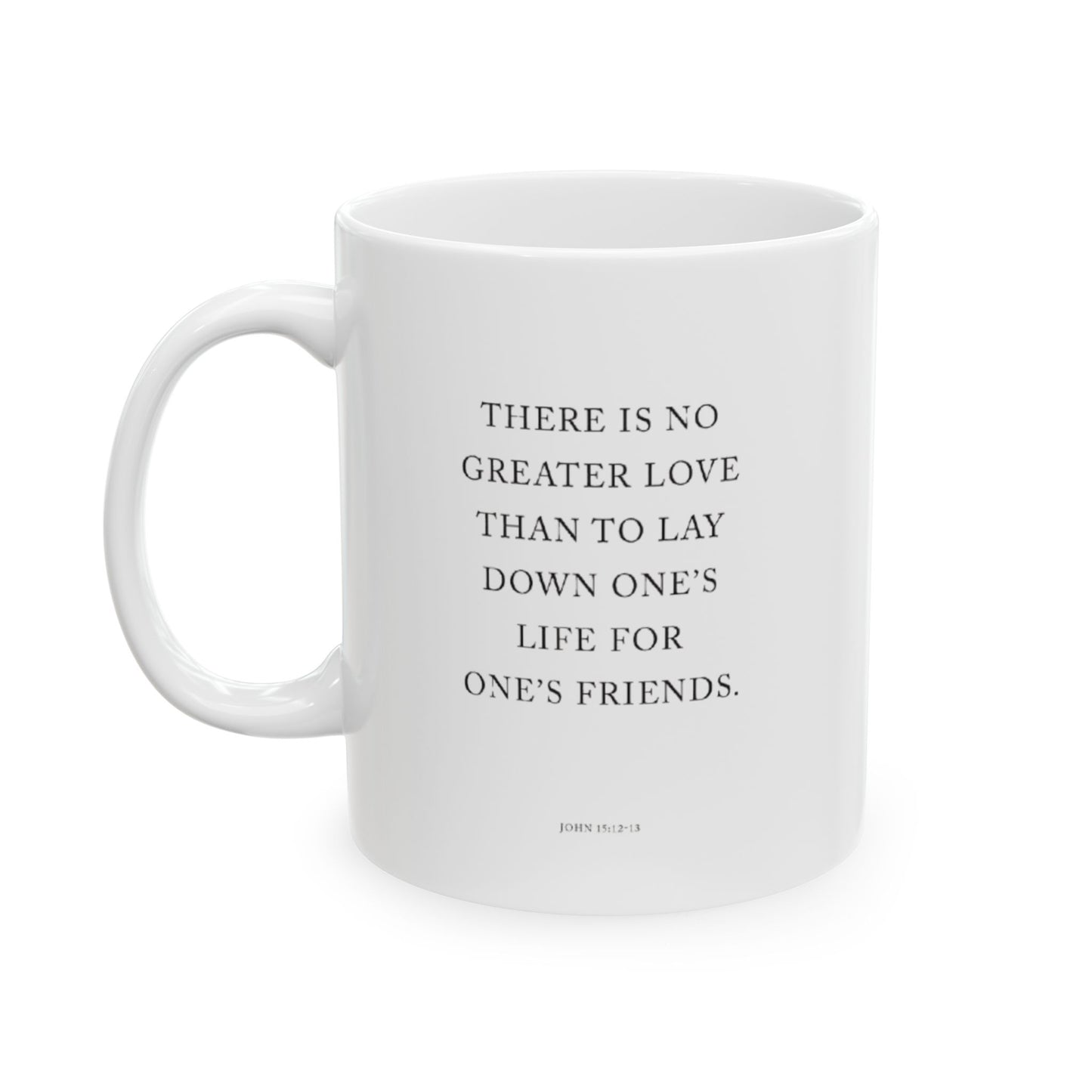 Inspirational Quote Ceramic Mug — Poem Coffee Cup (11oz & 15oz)