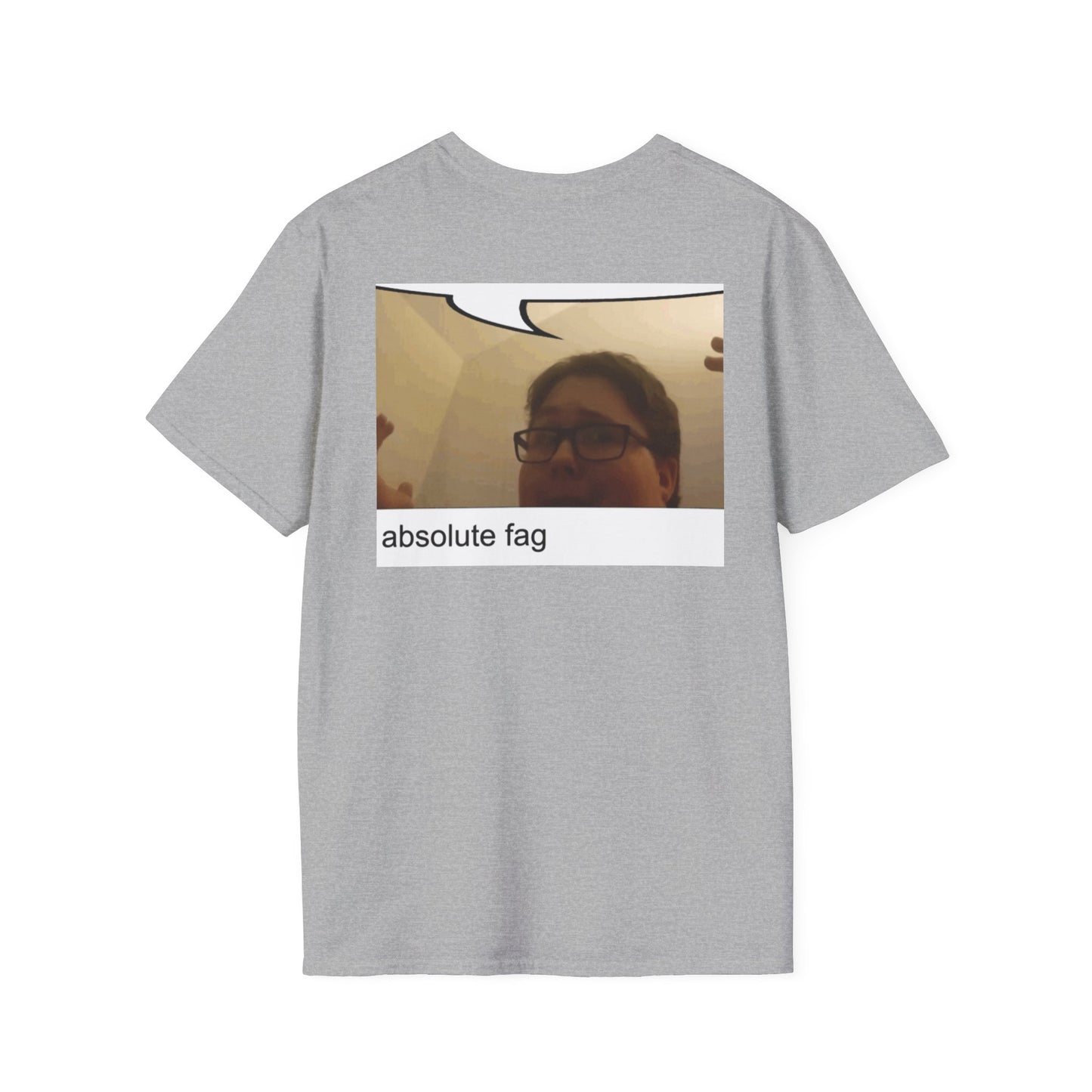 Pocket Meme T‑Shirt — Funny Face Chest Print