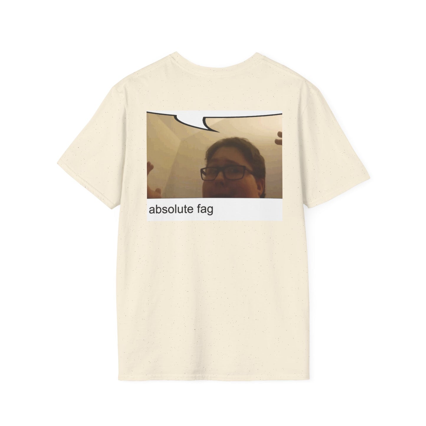 Pocket Meme T‑Shirt — Funny Face Chest Print